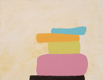 painting by Don Christensen entitled, Stack No. 15