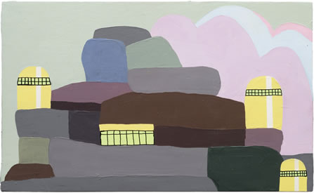 painting by Don Christensen entitled, Canyon City Jail