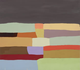 painting by Don Christensen entitled, Ken Nolands Farm