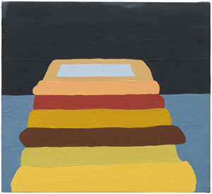 painting by Don Christensen entitled, MEB’s House