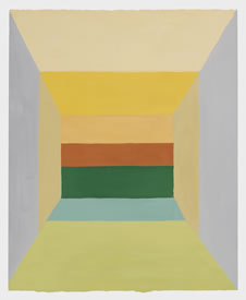 painting by Don Christensen entitled, Mitre No. 12