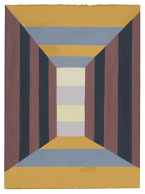 painting by Don Christensen entitled, Mitre No. 13