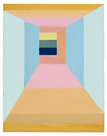 painting by Don Christensen entitled, Mitre No. 15