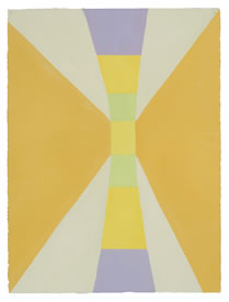 painting by Don Christensen entitled, Mitre No. 9