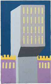 painting by Don Christensen entitled, Publishing House