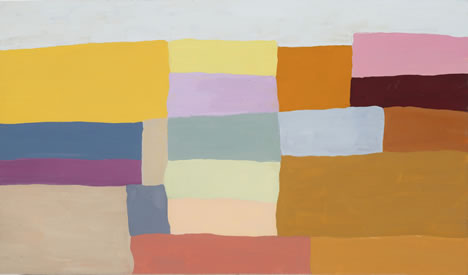 painting by Don Christensen entitled, Spectors Wall